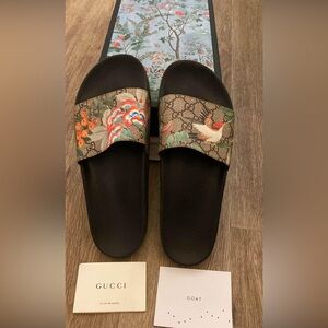 Gucci Superme slide “multicolor”